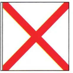 TAYLOR MADE Code of Signals Flag (V)