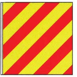 TAYLOR MADE Code of Signals Flag (Y)