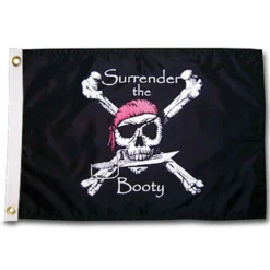 TAYLOR MADE "Surrender the Booty" Pirate Flag