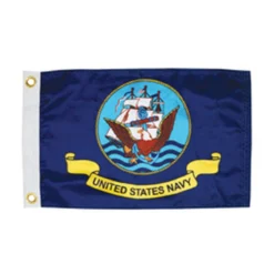 TAYLOR MADE U.S. Navy Novelty Flag, 12" x 18"