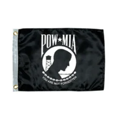 TAYLOR MADE POW/MIA Novelty Flag 12" x 18"