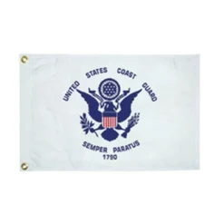 TAYLOR MADE U.S. Coast Guard Novelty Flag, 12" x 18"