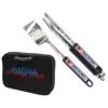 MAGMA Three-Piece Telescoping Stainless Steel Grilling Tool Set