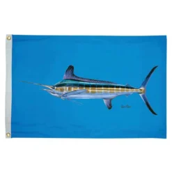 TAYLOR MADE Carey Chen White Marlin Flag, 24" x 36"