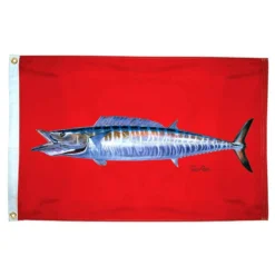 TAYLOR MADE Carey Chen Wahoo Flag, 36" x 60"