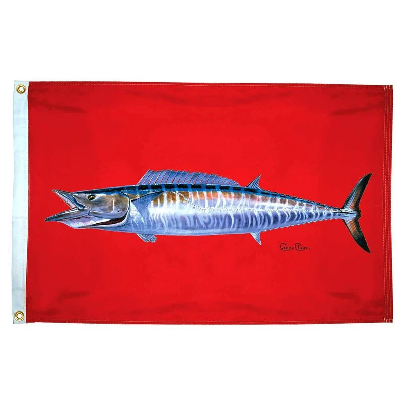 TAYLOR MADE Carey Chen Wahoo Flag, 36" x 60"