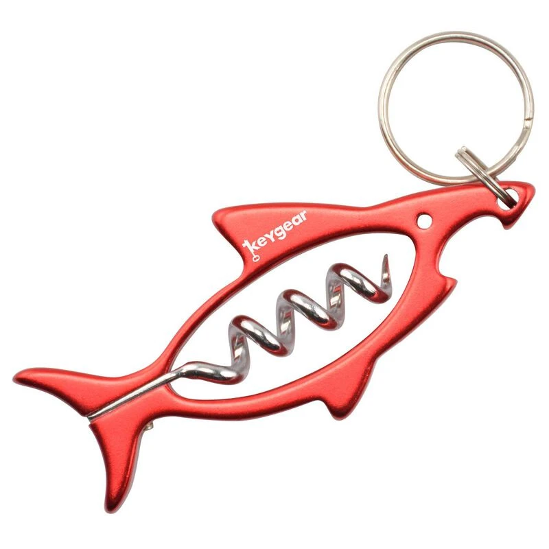 ULTIMATE SURVIVAL TECHNOLOGIES Shark Corkscrew Keychain