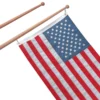 WHITECAP 24" Teak Ensign Flagpole