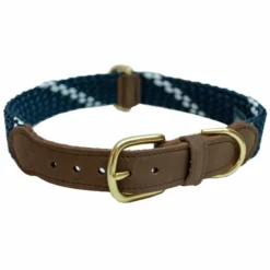 LEATHER MAN Yacht Braid Dog Collars