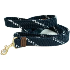 LEATHER MAN 1 1/4" Yacht Braid Dog Leash
