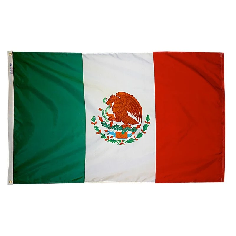 ANNIN FLAGMAKERS 12" x 18" Mexico Flag