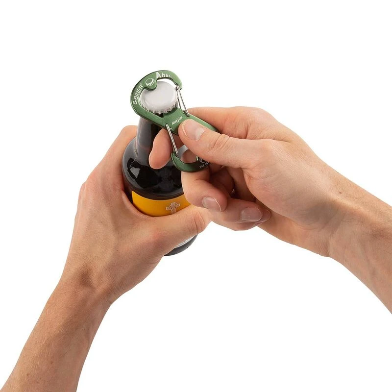 NITE IZE Ahhh...™ Aluminum Bottle Opener S-Biner - Image 2