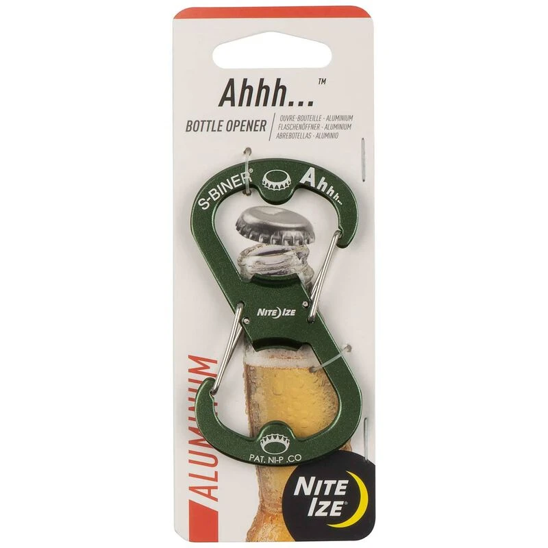 NITE IZE Ahhh...™ Aluminum Bottle Opener S-Biner - Image 3