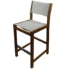 SEATEAK Dunes Bar Chair with White Durasling Fabric