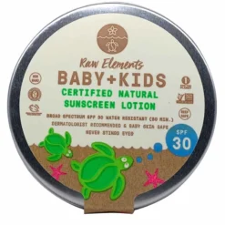 RAW ELEMENTS SPF 30 Baby + Kids Sunscreen Lotion
