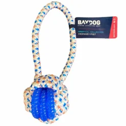 BAY DOG Monkey Fist Rope Dog Toy