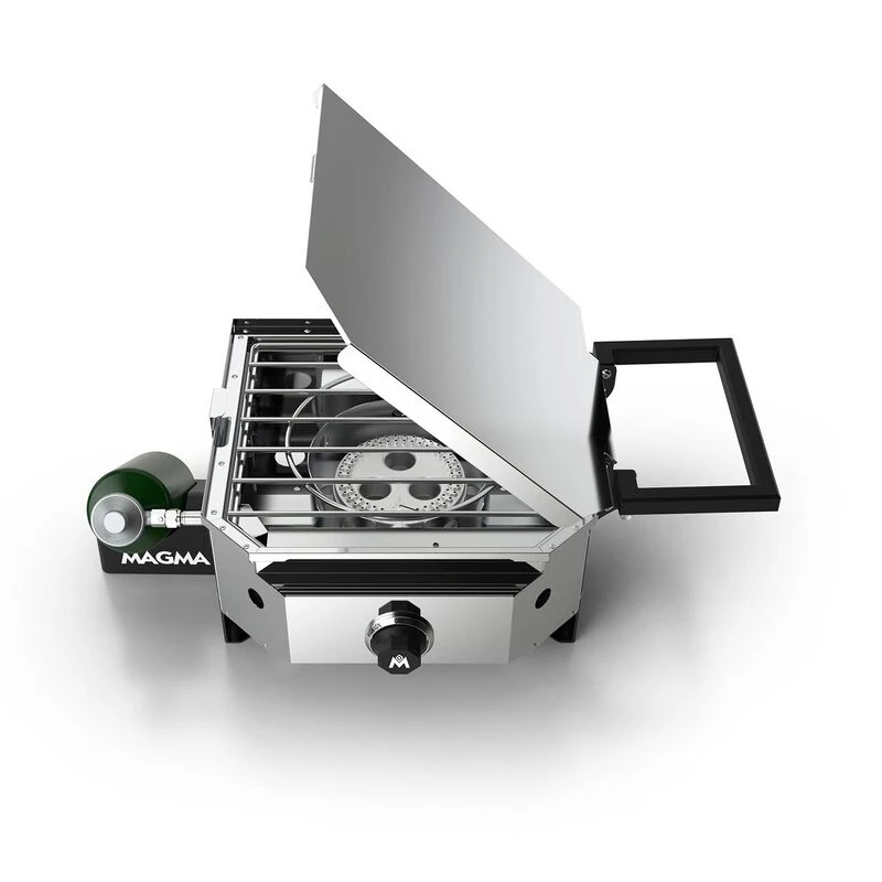 MAGMA Marine Crossover Single Burner Firebox Grill - Image 5