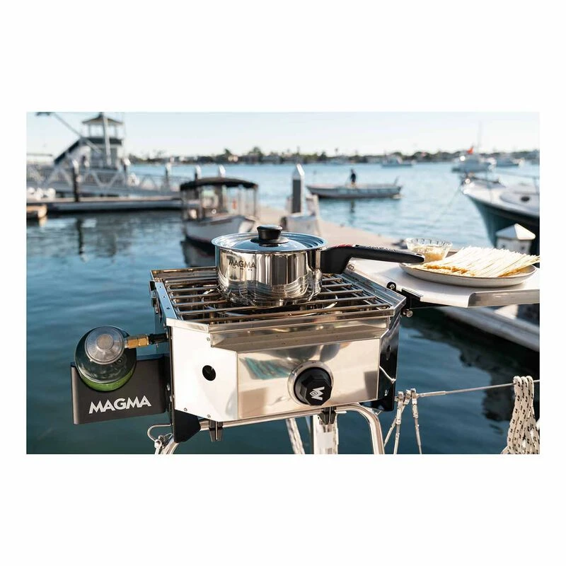 MAGMA Marine Crossover Single Burner Firebox Grill - Image 8