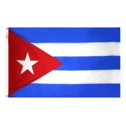 ANNIN FLAGMAKERS 12" x 18" Cuba Courtesy Flag