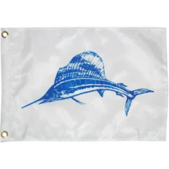 TAYLOR MADE Sailfish Novelty Flag, 18"L x 12"W