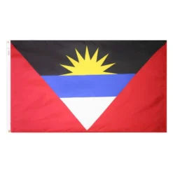ANNIN FLAGMAKERS 12" x 18" Antigua Courtesy Flag