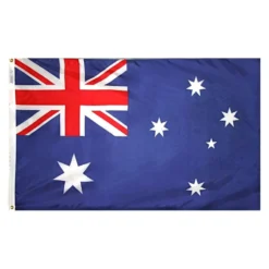 ANNIN FLAGMAKERS 12" x 18" Australia Courtesy Flag