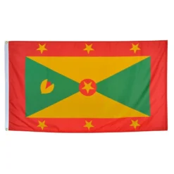 ANNIN FLAGMAKERS 12" x 18" Grenada Courtesy Flag