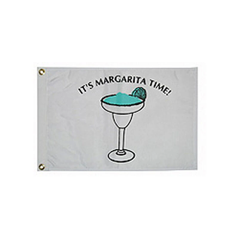 TAYLOR MADE Margarita Time Flag, 12" x 18"