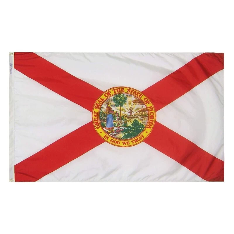 ANNIN FLAGMAKERS 12" x 18" Florida State Flag