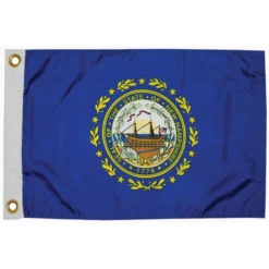 TAYLOR MADE New Hampshire State Flag, 12" x 18"