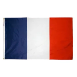 ANNIN FLAGMAKERS 12" x 18" France Courtesy Flag