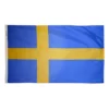 ANNIN FLAGMAKERS 12" x 18" Sweden Courtesy Flag
