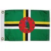 TAYLOR MADE Dominica Courtesy Flag, 12" x 18"