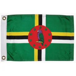 TAYLOR MADE Dominica Courtesy Flag, 12" x 18"