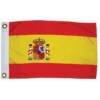 TAYLOR MADE Spain Courtesy Flag, Civil, 12" x 18"